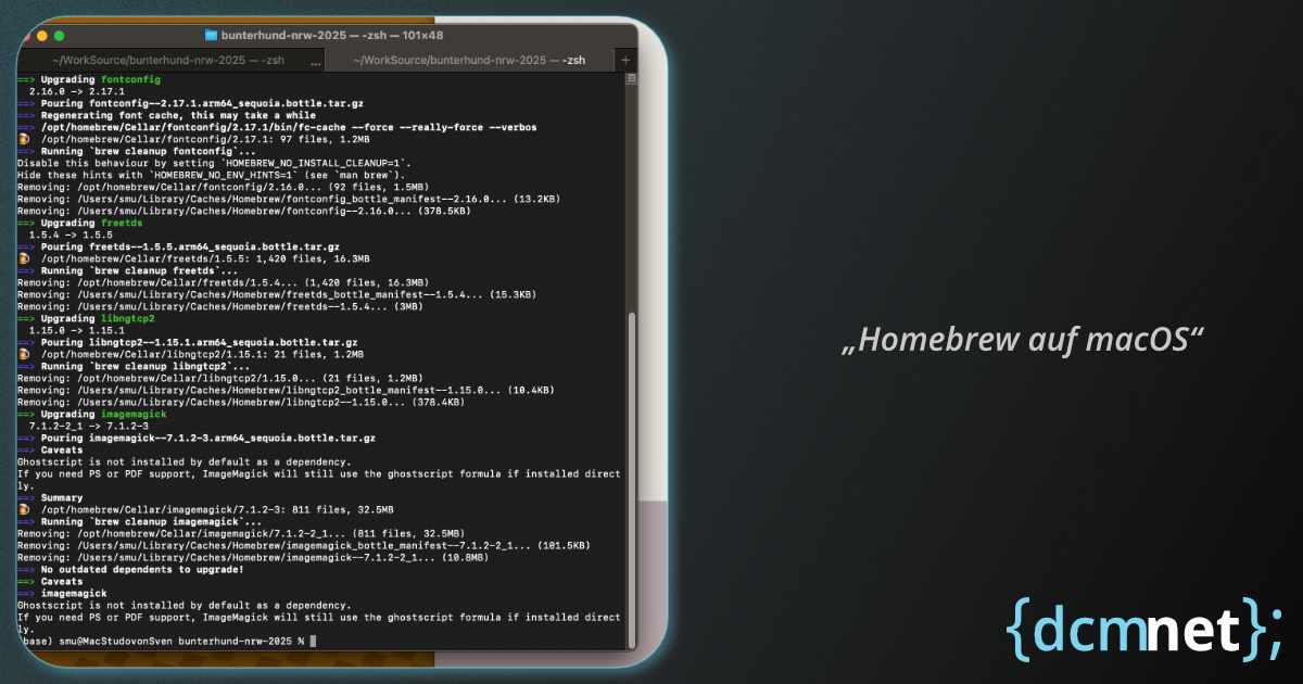 Homebrew auf macOS – Installation, Pakete & Tipps – Symbolbild