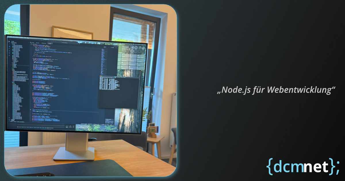 Node.js für Webentwicklung – Installation & erste Scripte – Symbolbild